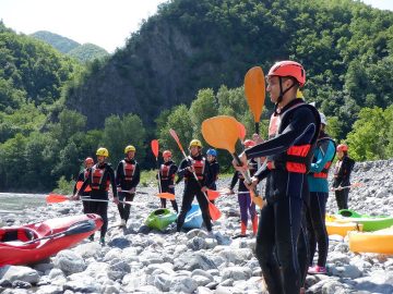 attività e soggiorni in Emilia - discesa in Kayak
