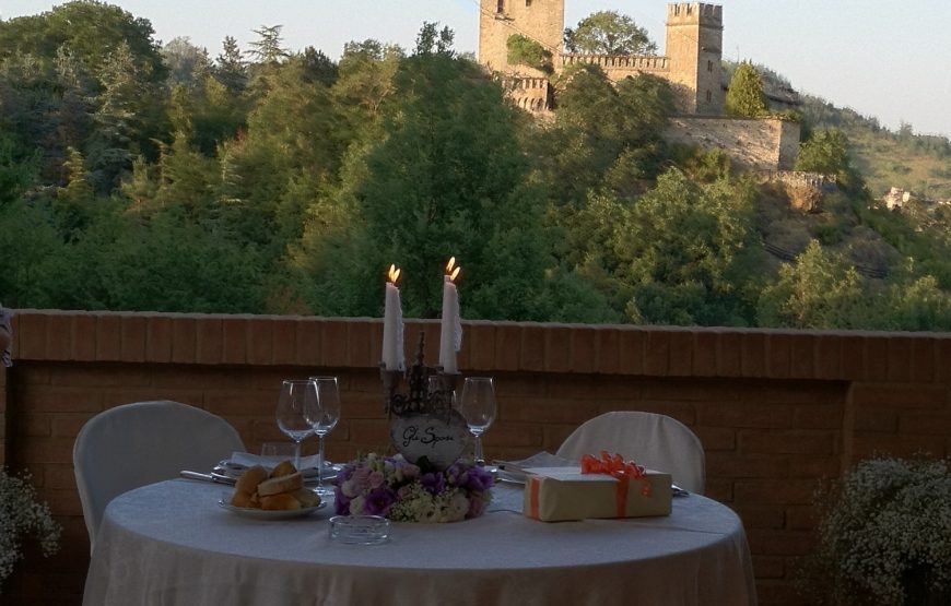 Visita al Castello di Gropparello e cena medievale